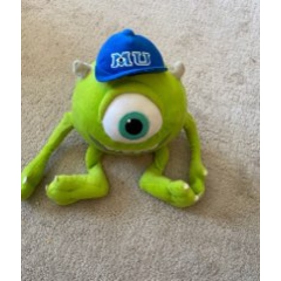 Plush Disney Pixar Mike Wazowski Monsters Incorporated - Picture 1 of 8